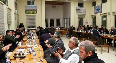 Hisarcık Kaymakamı Atam, muhtarlarla iftar sofrasında buluştu
