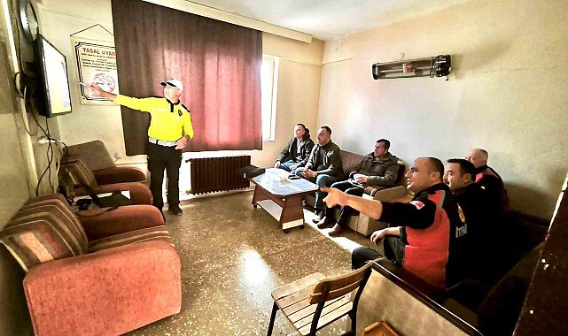 Hisarcık'ta belediye itfaiye personeline araç yangınlarına müdahale eğitimi