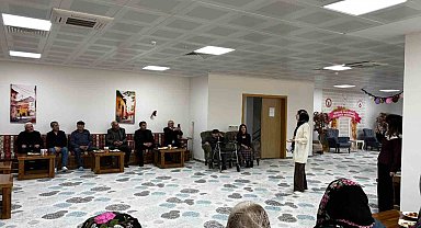 Huzurevinde Yaşlılar Haftası'na özel sergi