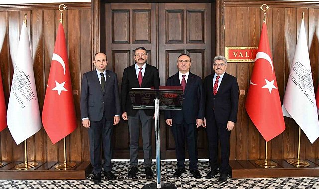 İçişleri Bakan Yardımcısı Çelik, Tekirdağ'da temaslarda bulundu