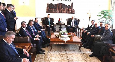 İçişleri Bakanı Çiftçi ve Milli Eğitim Bakanı Tekin Erzurum'da