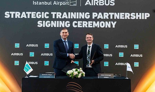 İGA İstanbul Havalimanı ve Airbus eğitim ortağı oldu
