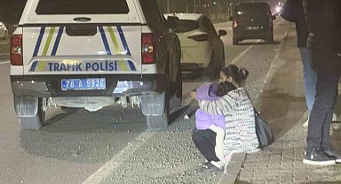 Iğdır'da otomobil sulama kanalına uçtu: Sürücü, kızı ve torunu son anda kurtuldu