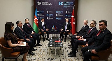 İletişim Başkanı Duran, Azerbaycan Medya Kalkınma Ajansı Başkanı İsmayilov ile görüştü