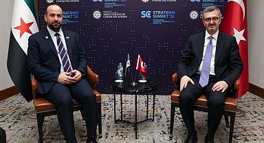 İletişim Başkanı Duran, Suriye Enformasyon Bakanı el-Mustafa ile görüştü