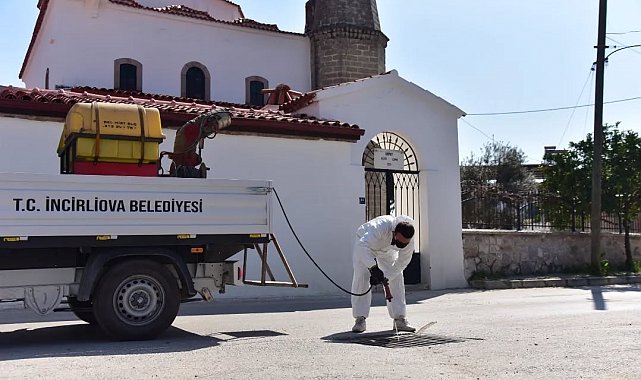 İncirliova'da sinekle mücadele başladı