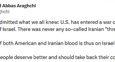 İran Dışişleri Bakanı Arakçi: "Rubio hepimizin bildiği bir şeyi itiraf etti: ABD, İsrail adına savaşa girdi"