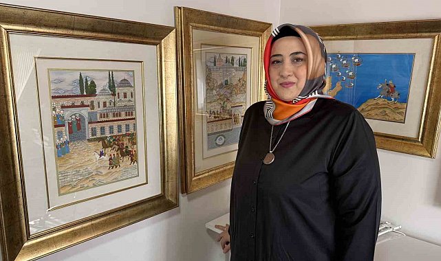 İran'da mahsur kalan tezhip sanatçısı, karayolu ile Türkiye'ye döndü