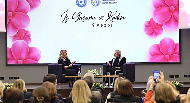 İş kadını Leyla Alaton İzmirli kadınlarla buluştu