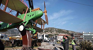 İsmet Tayyaresi yeniden Muğla'nın kalbine yerleştirildi