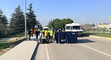 Isparta'da otomobille çarpışan motosiklet sürücüsü hayatını kaybetti