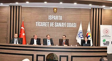 Isparta'da yerel kalkınma hamlesi tanıtıldı: Dört stratejik alana yatırım çağrısı