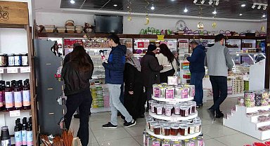 Isparta'nın gül lokumuna bayram öncesi yoğun talep