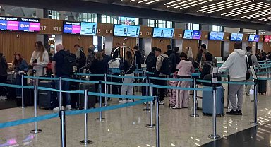 İstanbul Havalimanı'nda Ramazan Bayramı yoğunluğu