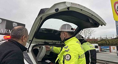 İstanbul'da sürücülere dronlu 'kaynak' denetimi