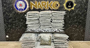 İstanbul'da uyuşturucu operasyonu: 100 kg'nin üzerinde uyuşturucu madde ele geçirildi