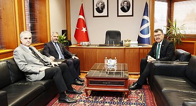 İTÜ Rektörü Mandal'dan Rektör Adıgüzel'e ziyaret