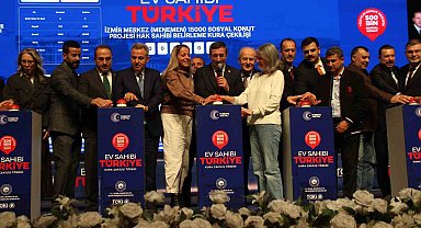 İzmir'de 21 bin konutun kurası çekildi