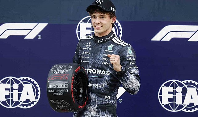 Japonya Grand Prix'sinde pole pozisyonu Kimi Antonelli'nin