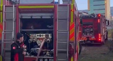 Kahramanmaraş'ta fabrika yangını