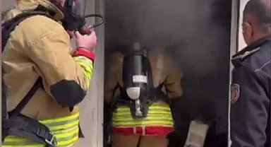 Kahramanmaraş'ta ikamet ve depo yangını