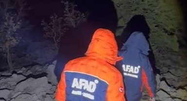 Kahramanmaraş'ta mahsur kalan 8 dağcı kurtarıldı