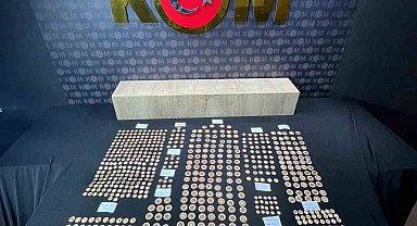 Kahramanmaraş'ta sahte altın operasyonu: 977 parça sahte altın ele geçirildi