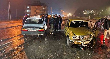 Kahramanmaraş'ta trafik kazaları: 2 yaralı