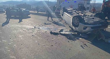 Kahramanmaraş'ta trafik kazası: 2 yaralı