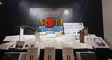 Kahramanmaraş'ta uyuşturucu ve kaçakçılık operasyonu: 1 tutuklama