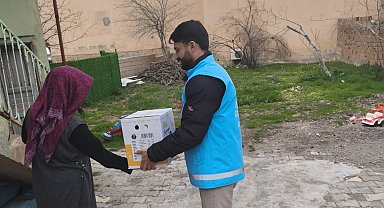 Kahta KYK Öğrencilerinden Ramazan'da gönüllere dokunan yardım