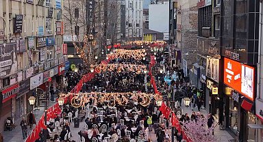 Karabük'te binler aynı sofrada buluştu
