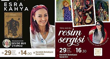 Karabük'te edebiyat ve resim sanat evi etkinliğinde buluşacak