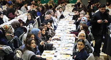 Karabük'te gençler iftar programında buluştu