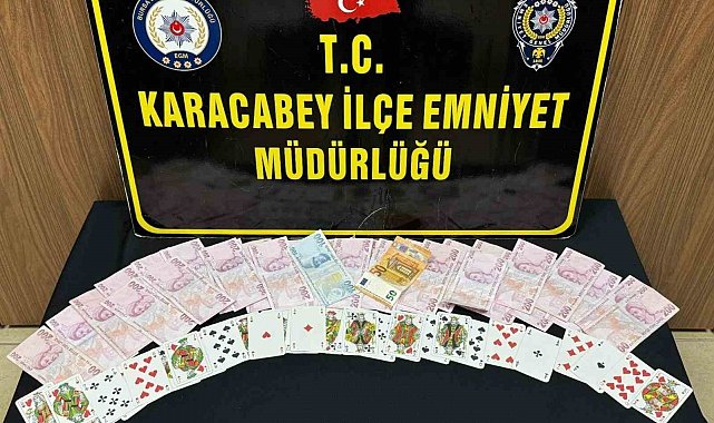 Karacabey'de kumar operasyonu