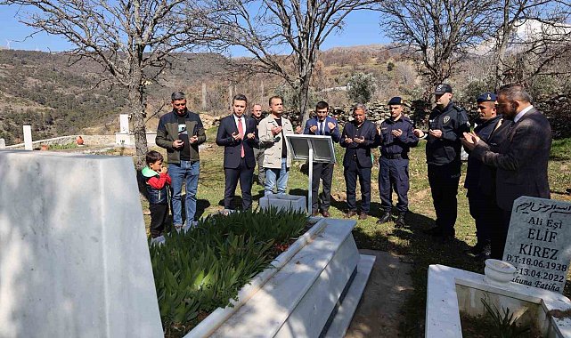 Karacasulu Şehit Kirez mezarı başında anıldı
