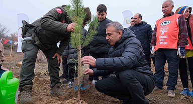 Karaman'da 6 bin fidan toprakla buluşturuldu