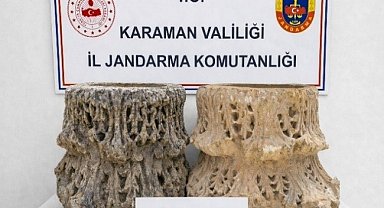 Karaman'da tarihi eser ele geçirildi: 15 tutuklama