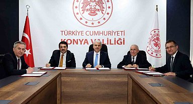 Karapınar'a yapılacak anaokulunun protokolü imzalandı