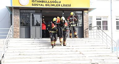 Karesi'de 413 öğrencili dev deprem tatbikatı