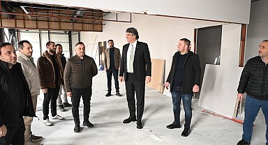 Kartepe'de 3 bin 500 metrekarelik spor kompleksinin inşası sürüyor