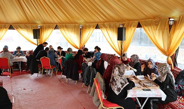 Kartepe'de ramazan akşamları otağ çadırında sanatla renkleniyor