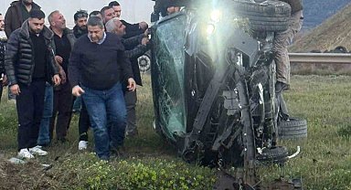 Kastamonu'da cip ile otomobil çarpıştı: 1 yaralı