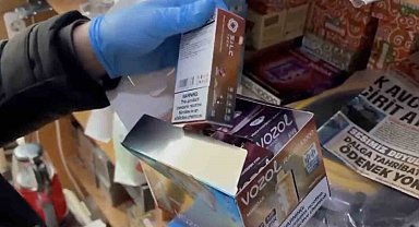 Kastamonu'da çok miktarda kaçak tütün ürünü ele geçirildi