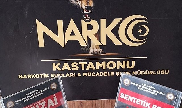 Kastamonu'da uyuşturucu operasyonu