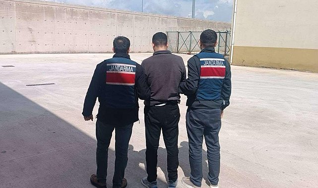 Kasten yaralama suçundan aranan şahsı jandarma yakaladı