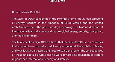 Katar'dan İran'ın Suudi Arabistan ve BAE'deki enerji tesislerine yönelik saldırılarına kınama