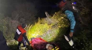 Kaybolan Alzheimer hastası yaşlı adam termal kameralı dronla bulundu