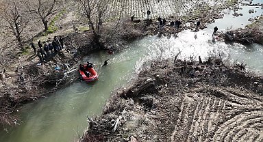 Kaybolan otizmli çocuk hem suda hem de karada aranıyor