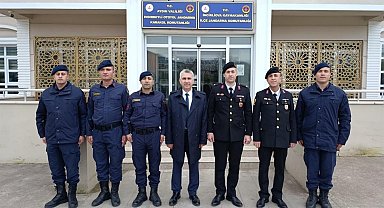 Kaymakam Abay, bayramda güvenlik güçlerini yalnız bırakmadı